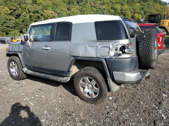 TOYOTA FJ CRUISER 2010 silver  Gasoline JTEBU4BF4AK078594 photo #3