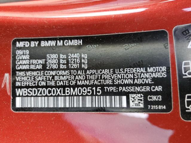 2020 BMW M8 - WBSDZ0C0XLBM09515