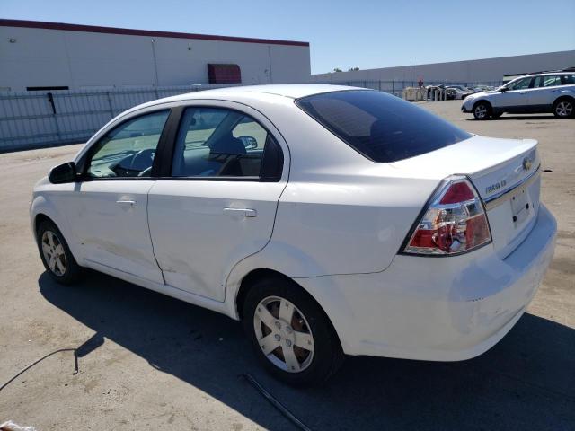 CHEVROLET AVEO LS 2011 white  gas KL1TD5DE0BB159832 photo #3