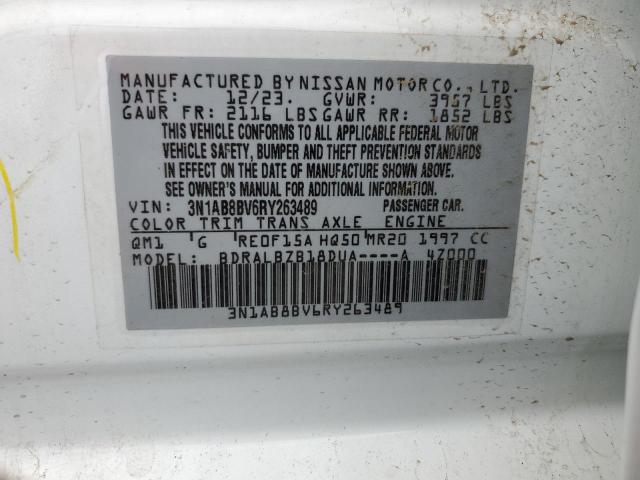 2024 NISSAN SENTRA S - 3N1AB8BV6RY263489