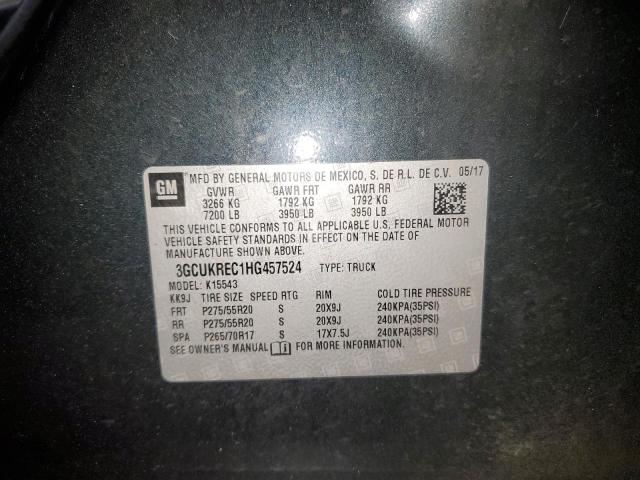 2017 CHEVROLET SILVRDO LT - 3GCUKREC1HG457524