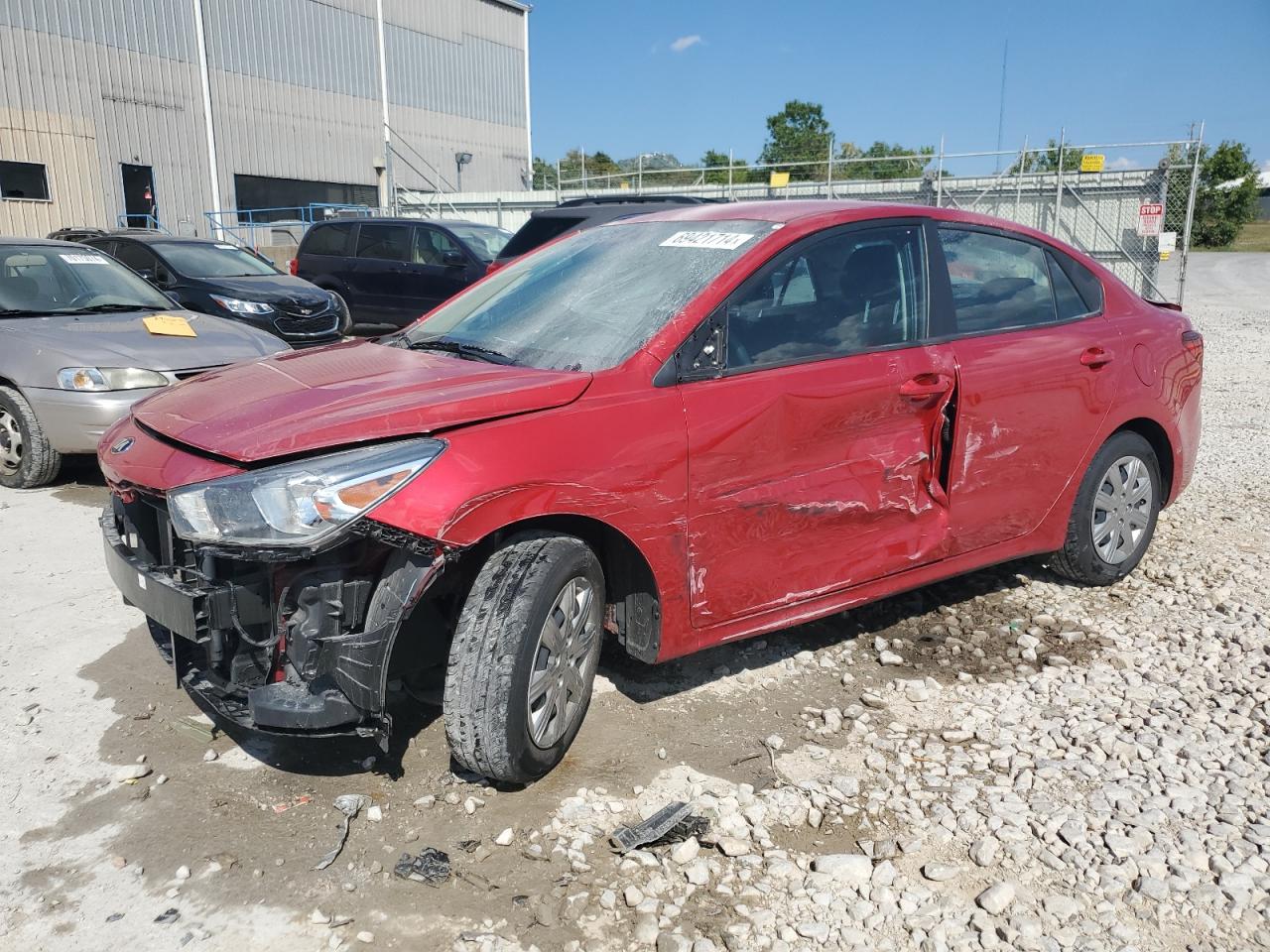 Lot #2943176383 2021 KIA RIO LX