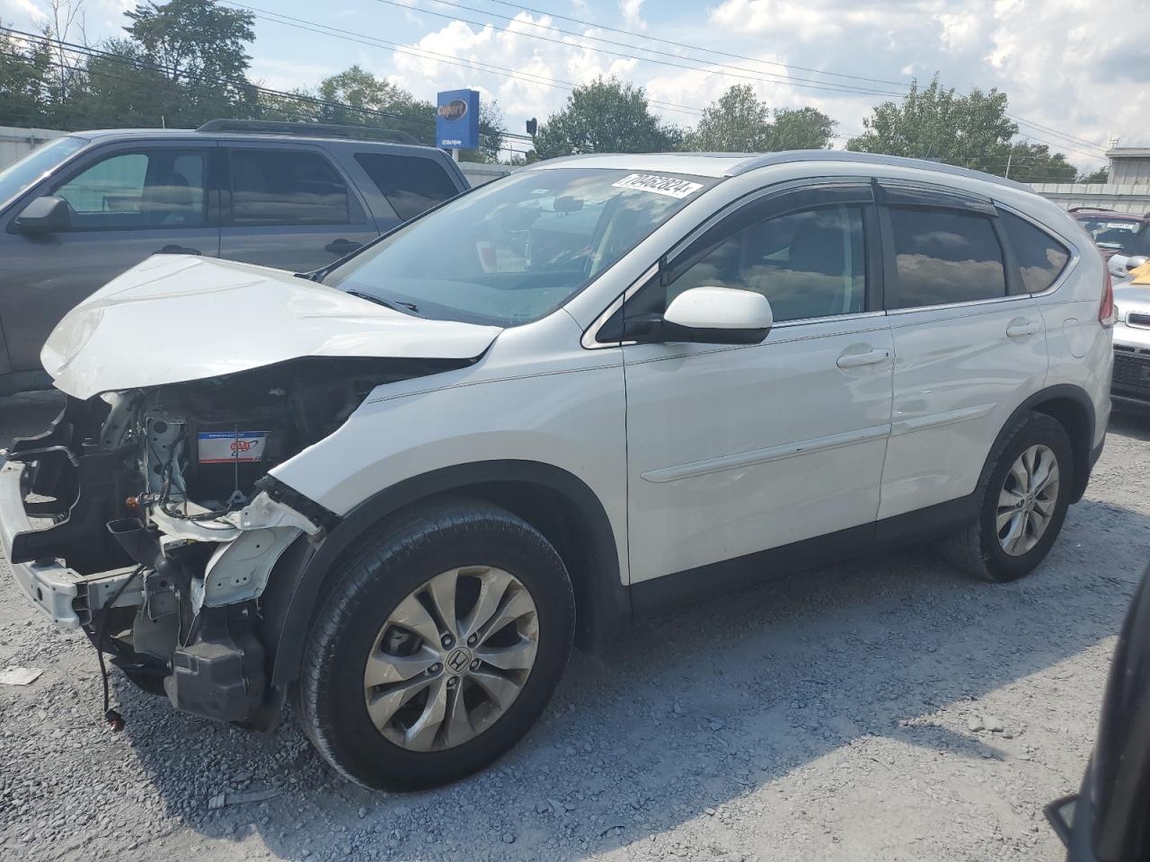 Lot #2838717599 2014 HONDA CR-V EXL