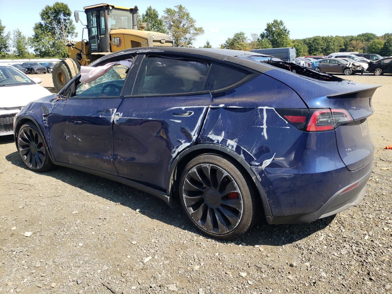 Lot #2960171068 2022 TESLA MODEL Y