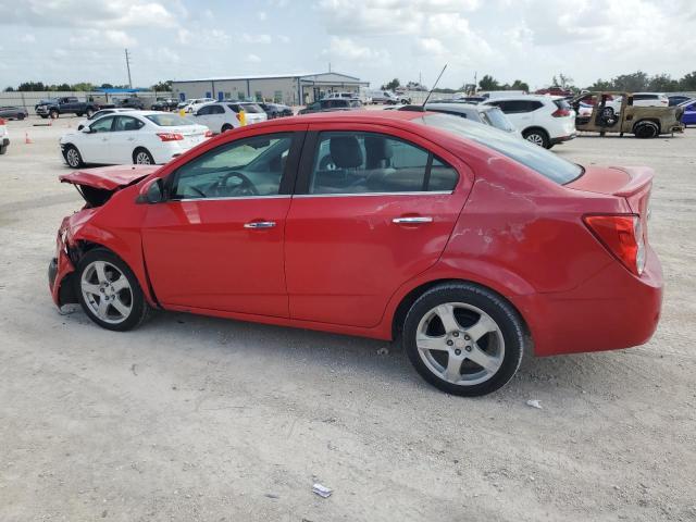 CHEVROLET SONIC LTZ 2016 red  gas 1G1JE5SB0G4133810 photo #3