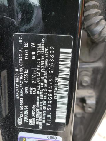 2015 KIA OPTIMA SX - 5XXGR4A79FG363802