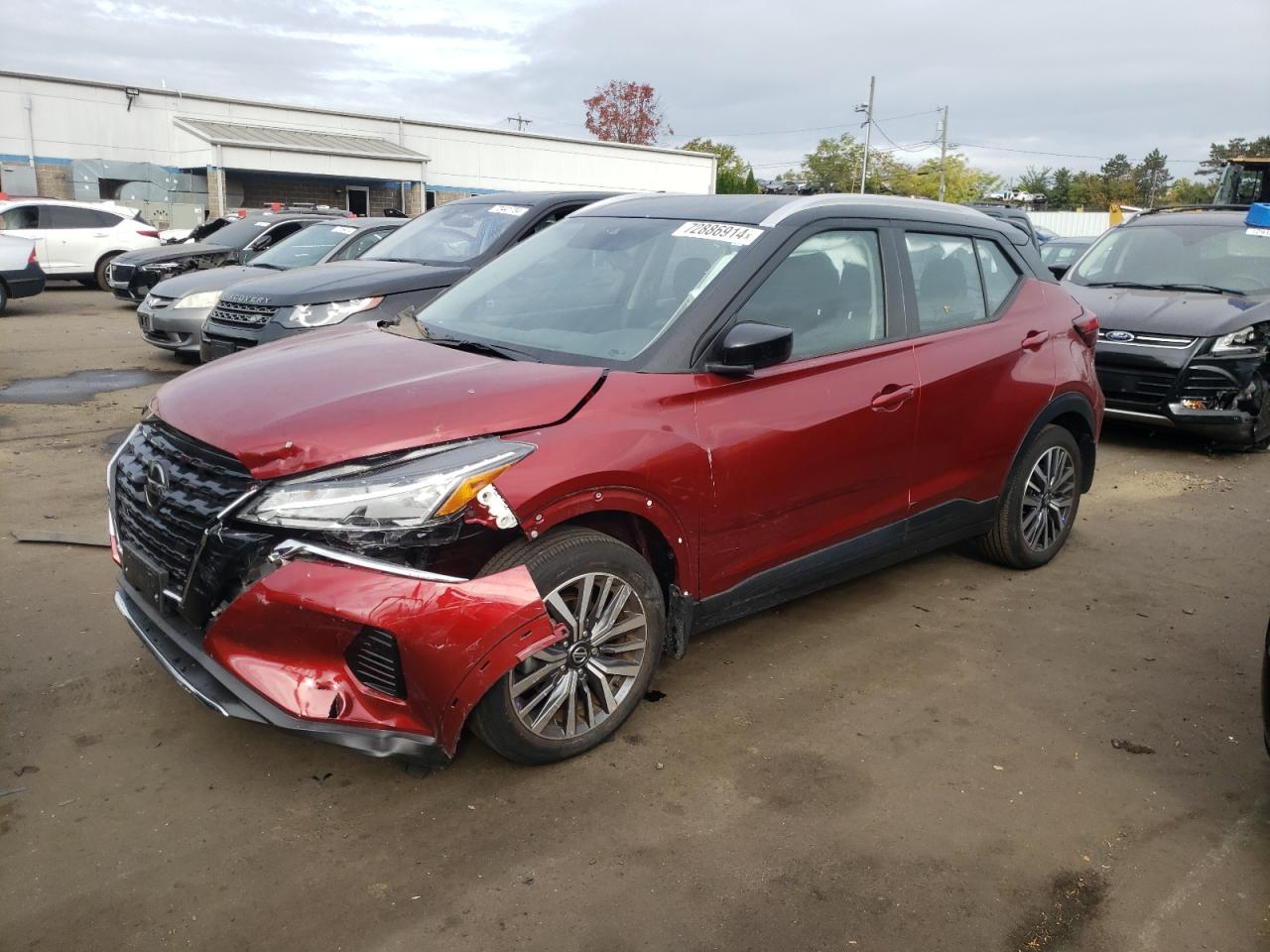 Lot #2918925566 2021 NISSAN KICKS SV