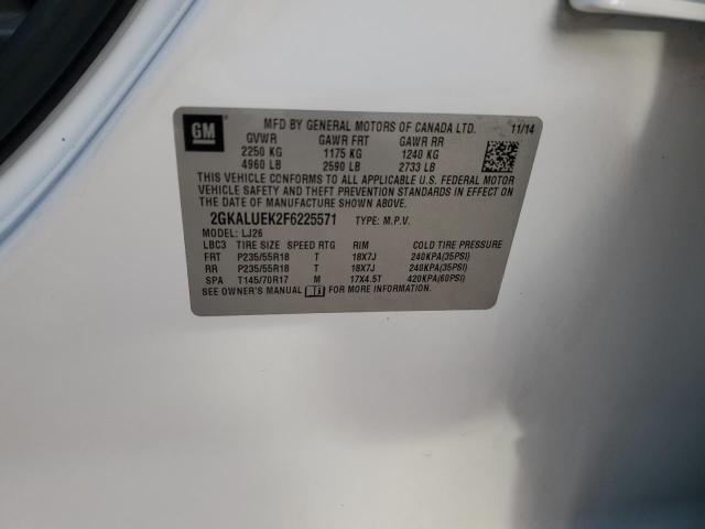 2015 GMC TERRAIN DE - 2GKALUEK2F6225571