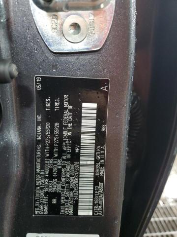 2019 TOYOTA SEQUOIA LI - 5TDJY5G10KS173378