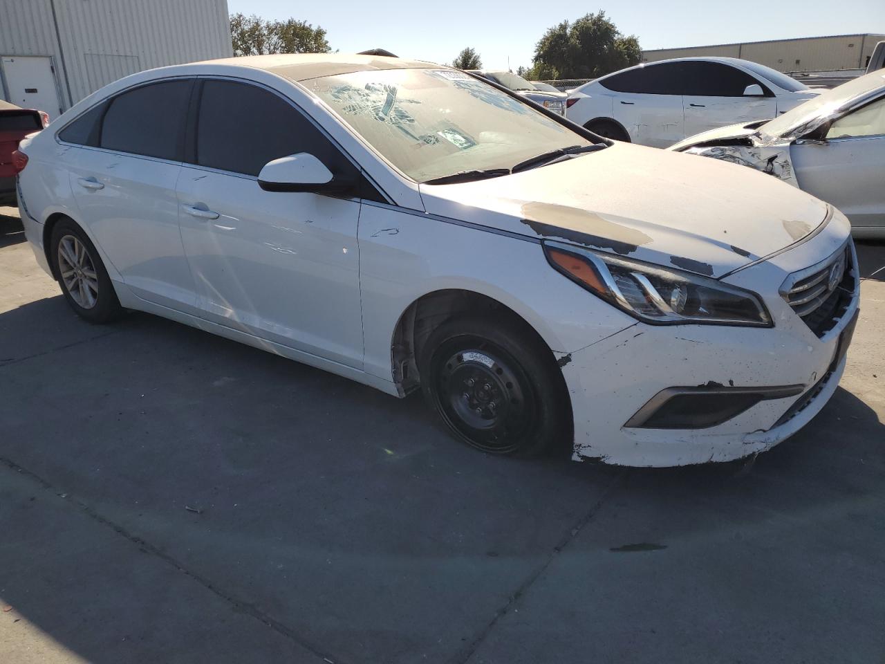 Lot #2890452842 2017 HYUNDAI SONATA SE