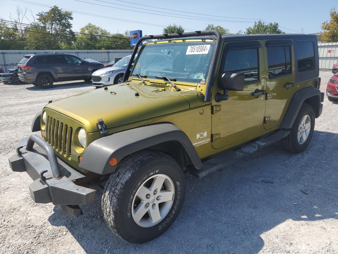 Lot #2833814058 2007 JEEP WRANGLER X