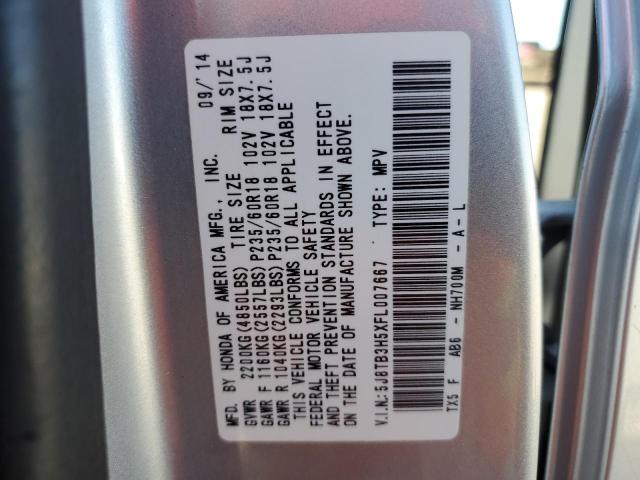 2015 ACURA RDX TECHNO - 5J8TB3H5XFL007667