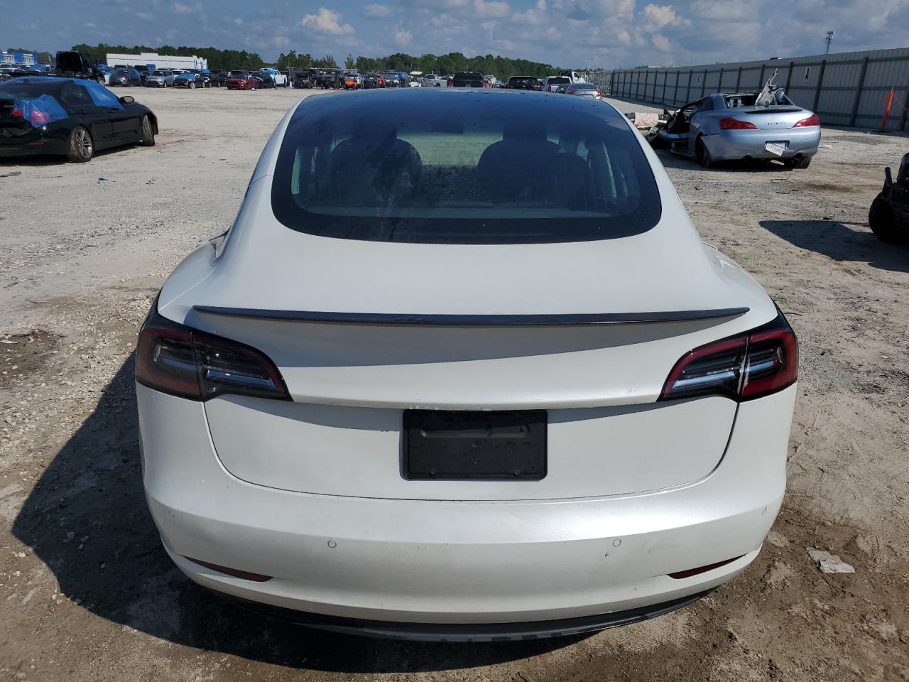 Lot #2974826165 2020 TESLA MODEL 3