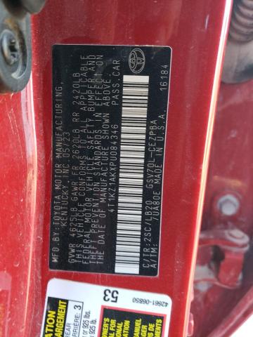 2023 TOYOTA CAMRY TRD - 4T1KZ1AKXPU084346