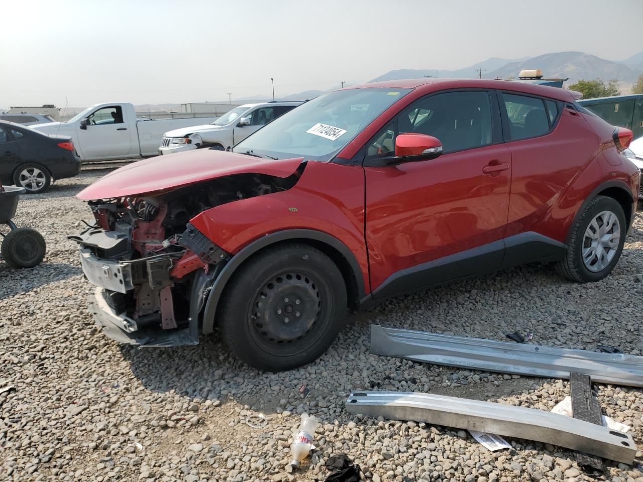 Lot #2970241304 2020 TOYOTA C-HR XLE