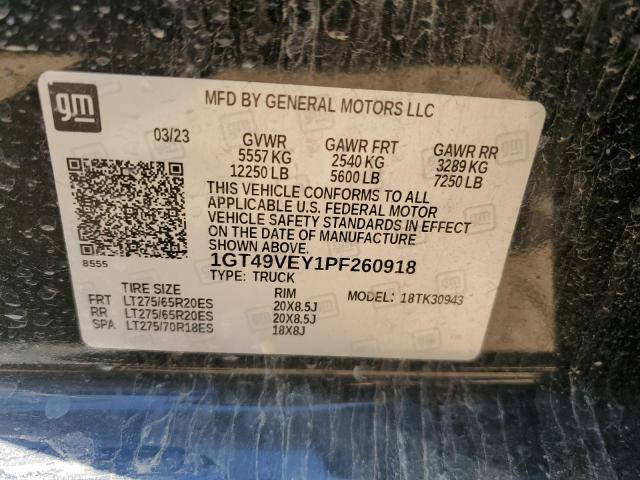 2023 GMC SIERRA K35 - 1GT49VEY1PF260918