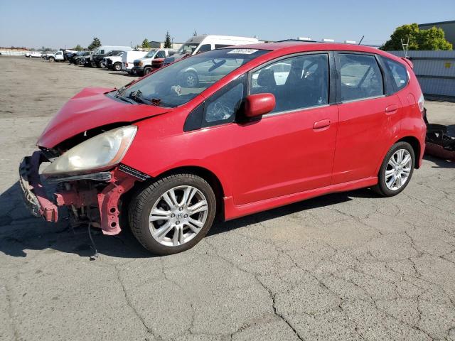 HONDA FIT SPORT 2009 red  gas JHMGE88499S066035 photo #1