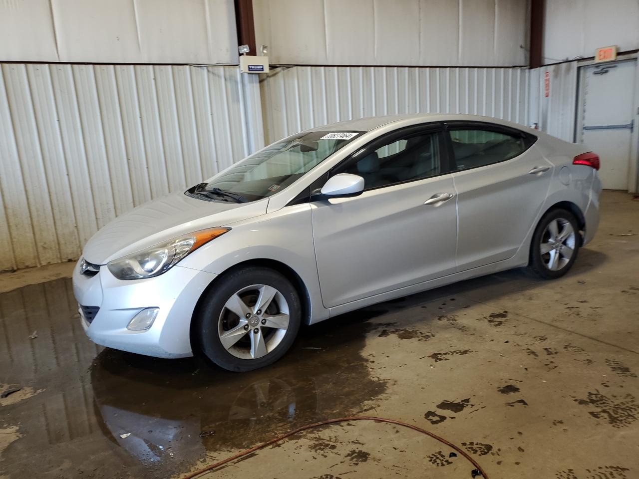 Lot #2860186282 2012 HYUNDAI ELANTRA GL