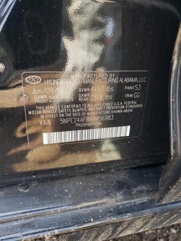 2017 HYUNDAI SONATA SE - 5NPE24AF8HH456983