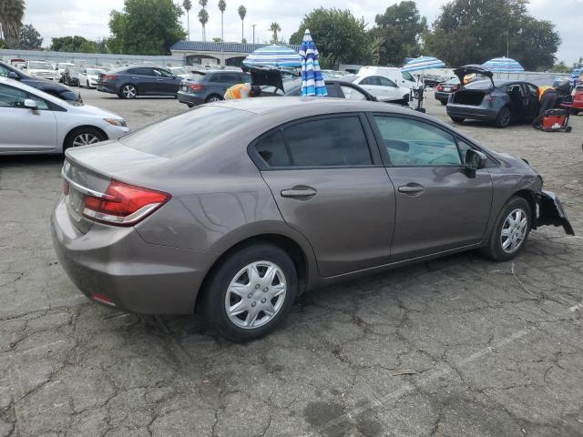 HONDA CIVIC LX 2014 gray  gas 19XFB2E52EE004957 photo #4