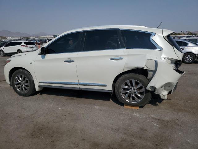 INFINITI QX60 2015 white  gas 5N1AL0MNXFC504091 photo #3