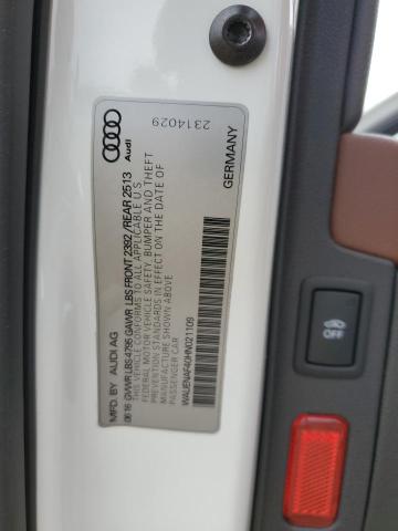 2017 AUDI A4 PREMIUM - WAUENAF40HN021109