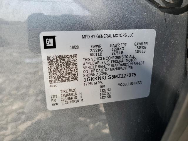2021 GMC ACADIA SLE - 1GKKNKLS5MZ127075