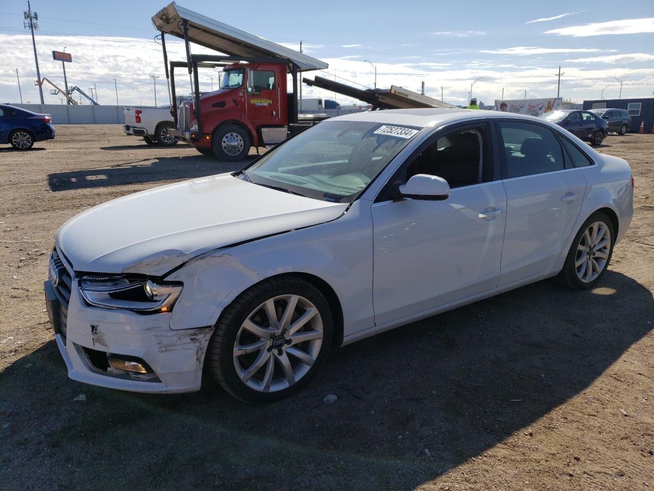 Lot #2863010276 2013 AUDI A4 PREMIUM