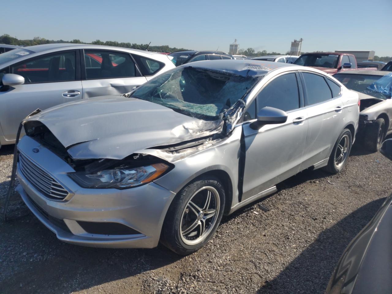 Lot #2972671170 2017 FORD FUSION SE