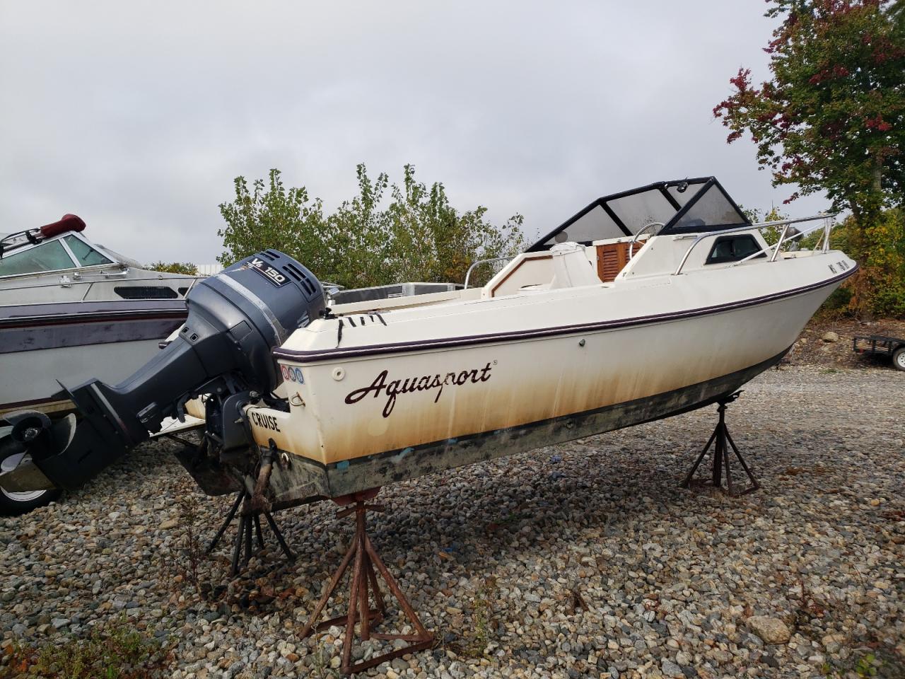 Lot #2890562843 1982 AQUA BOAT