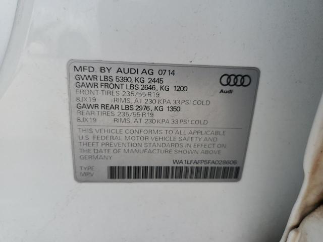 VIN WA1LFAFP5FA028606 2015 Audi Q5, Premium Plus no.14