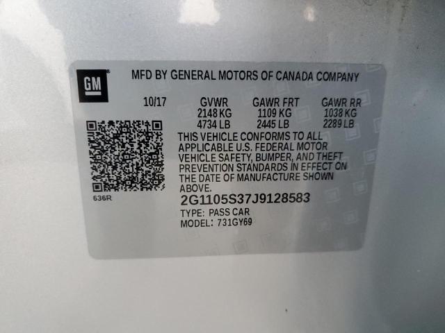 2018 CHEVROLET IMPALA LT - 2G1105S37J9128583