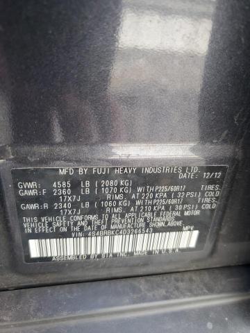 VIN 4S4BRBKC4D3266543 2013 Subaru Outback, 2.5I Lim... no.13