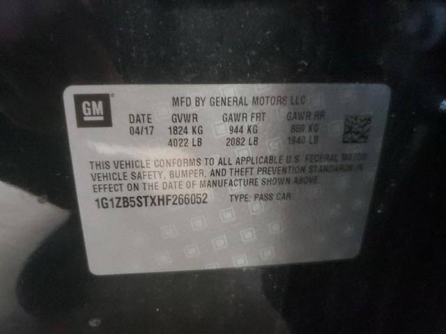 2017 CHEVROLET MALIBU LS - 1G1ZB5STXHF266052