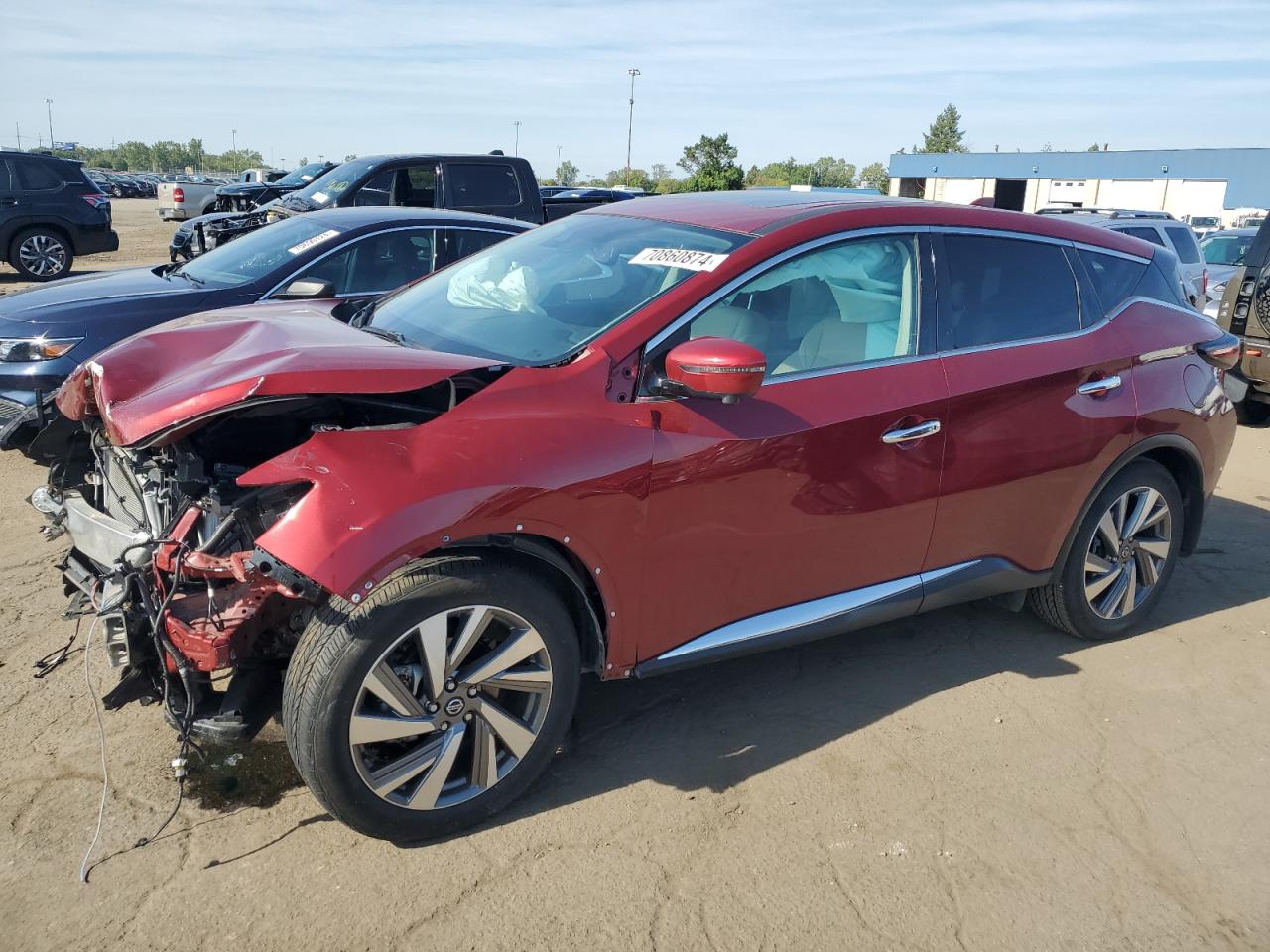 Lot #2860221082 2021 NISSAN MURANO SL