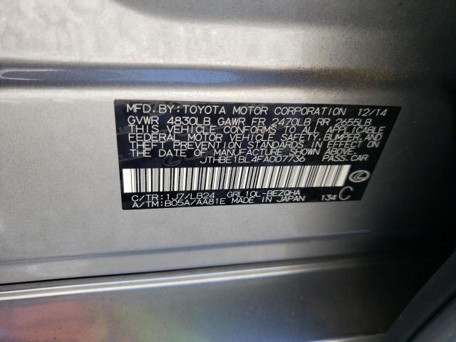 2015 LEXUS GS 350 - JTHBE1BL4FA007736