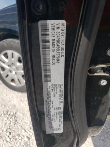 2020 DODGE JOURNEY SE - 3C4PDCAB6LT279868