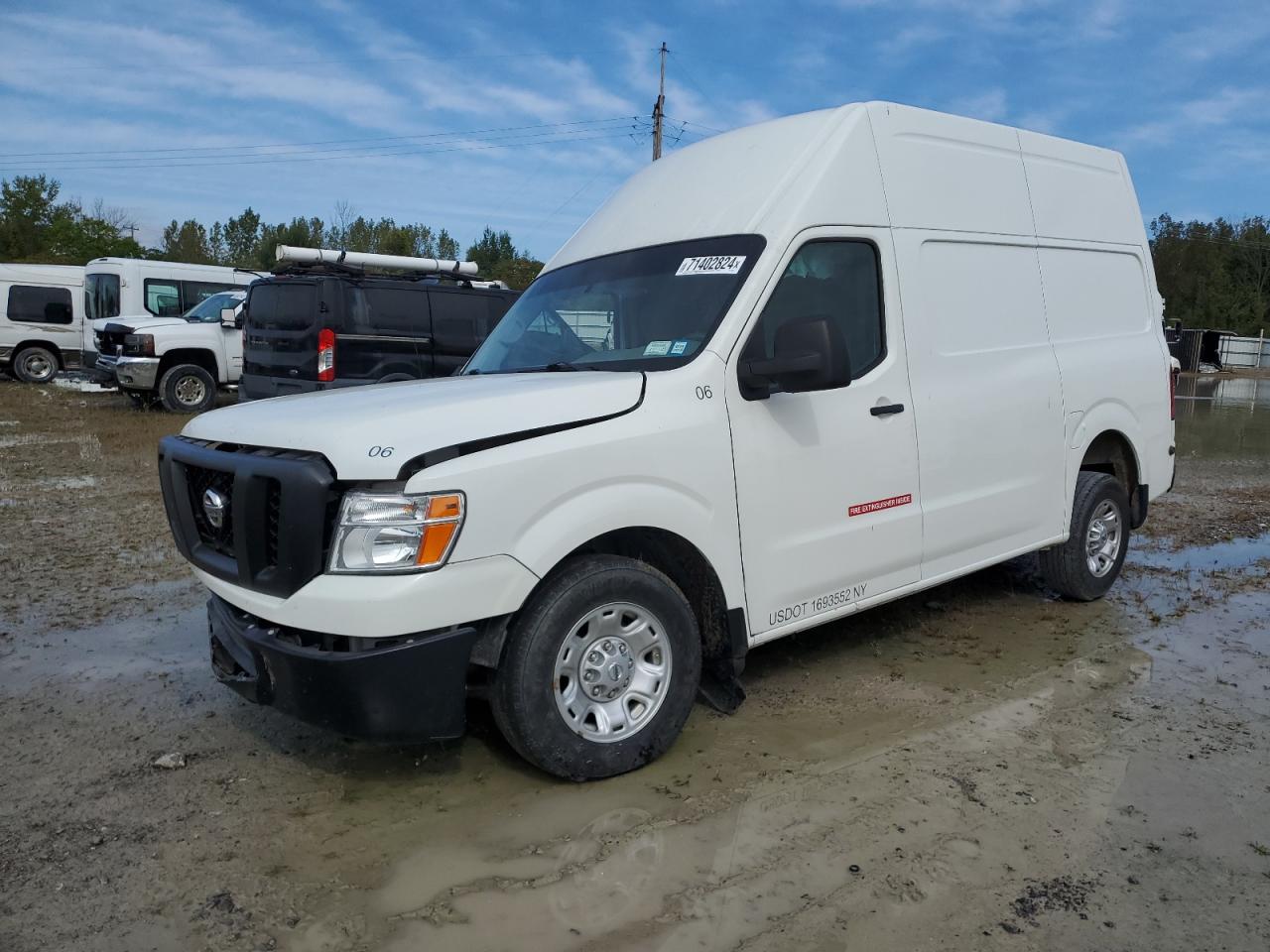 Lot #2996347379 2021 NISSAN NV 2500 S