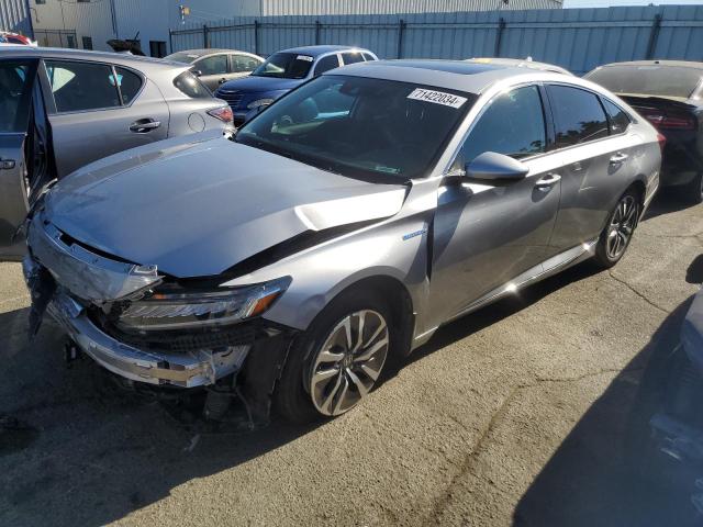 HONDA ACCORD HYB 2021 silver  hybrid engine 1HGCV3F55MA015971 photo #1