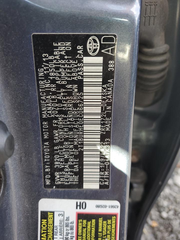 Lot #2976789775 2014 TOYOTA COROLLA L