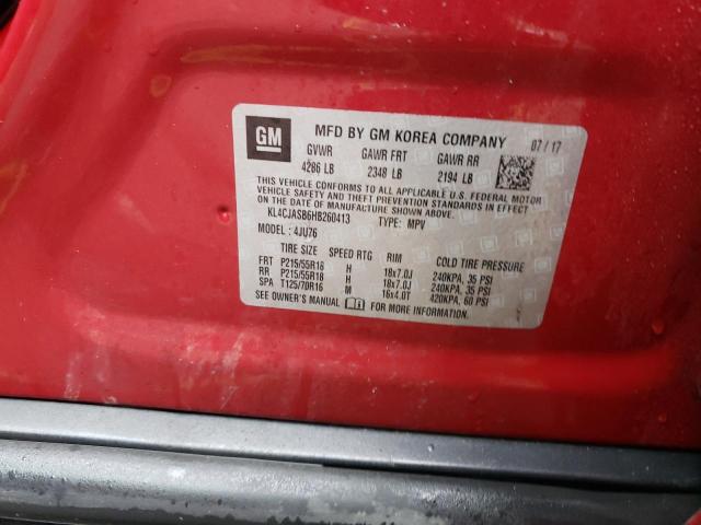 2017 BUICK ENCORE PRE - KL4CJASB6HB260413