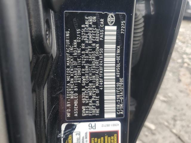 2015 TOYOTA CAMRY LE - 4T4BF1FK8FR476750