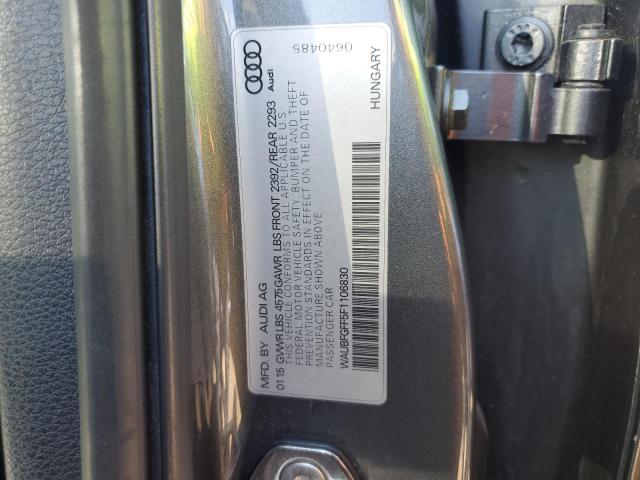2015 AUDI S3 PREMIUM - WAUBFGFF5F1106830