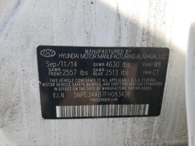 2015 HYUNDAI SONATA SPO - 5NPE34AB7FH083426