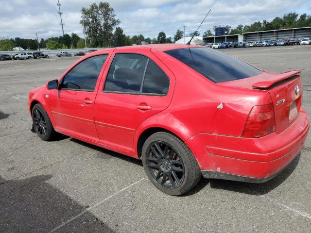 VOLKSWAGEN JETTA GLS 2001 red  gas 3VWSB69M21M160047 photo #3