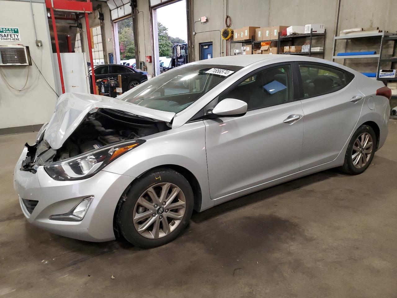 Lot #2928606774 2015 HYUNDAI ELANTRA SE