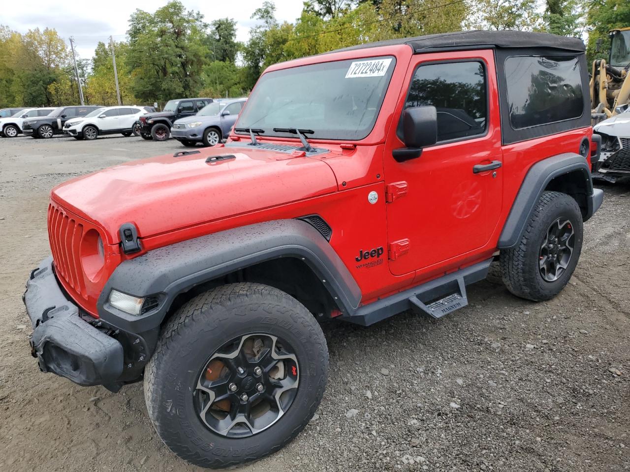 Lot #2862331023 2021 JEEP WRANGLER S