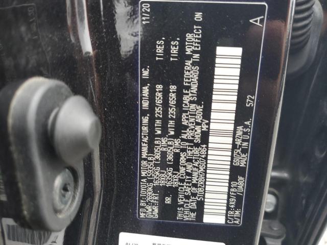 2021 TOYOTA HIGHLANDER - 5TDBZRBH7MS074864