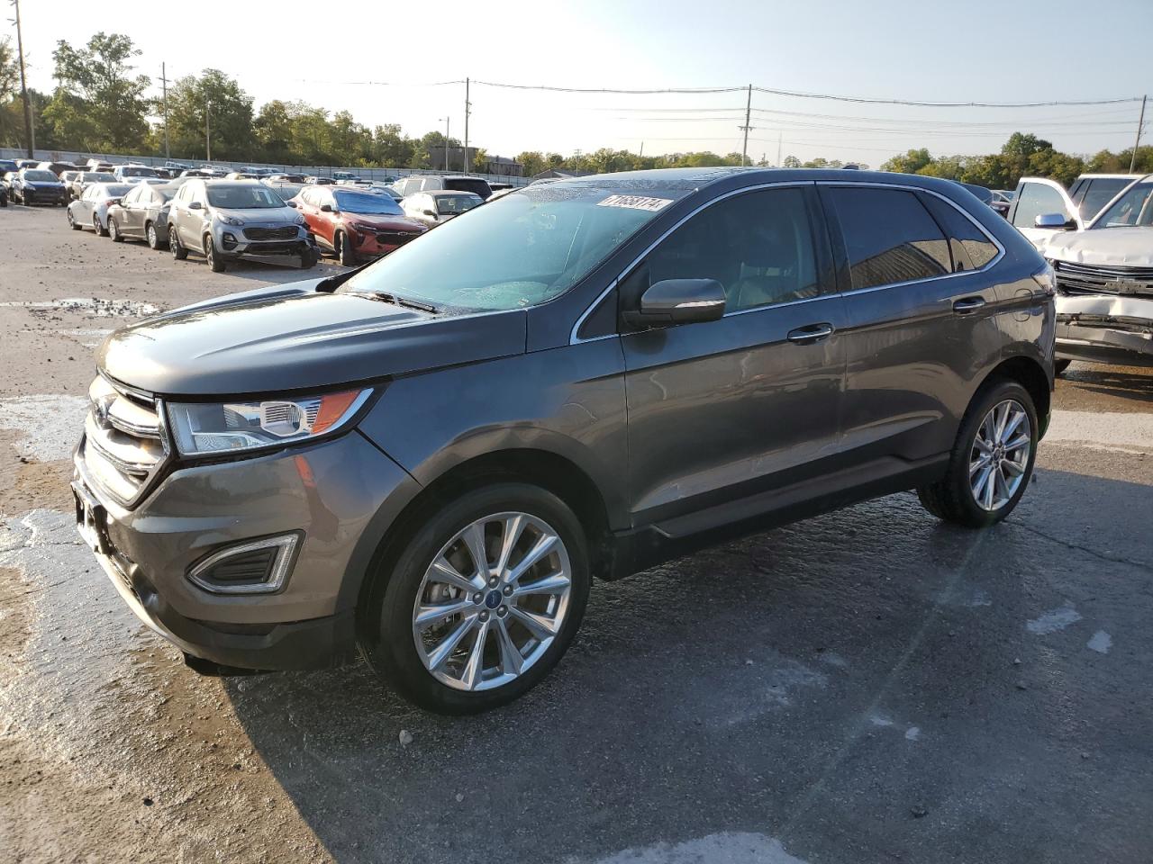 Lot #2940746399 2017 FORD EDGE TITAN