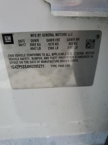 2017 BUICK LACROSSE E 1G4ZP5SS4HU205271